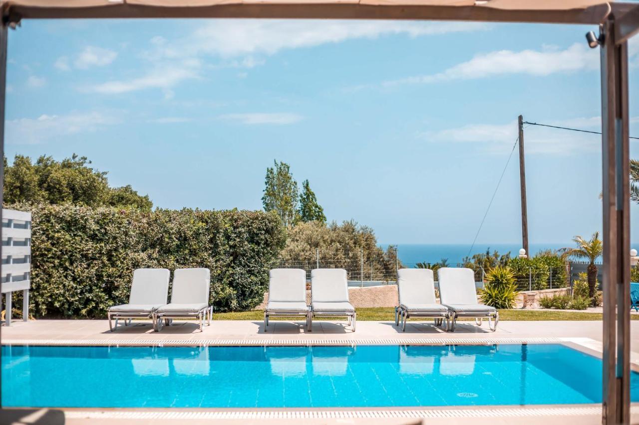 Luxury Villa Petalutha Kolymbia Exterior foto
